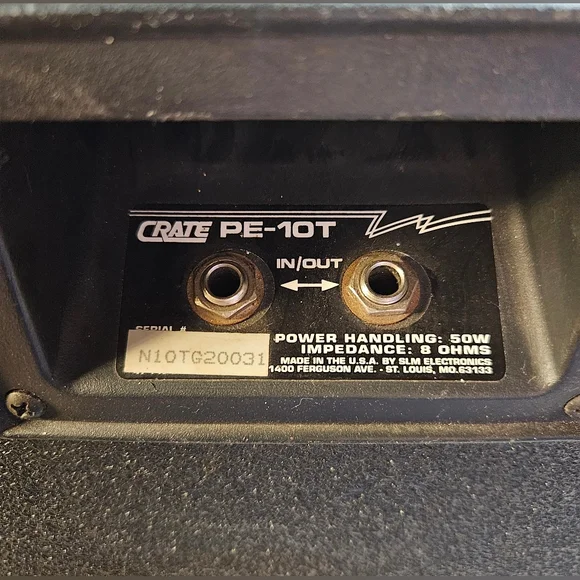 Vintage Crate Speaker